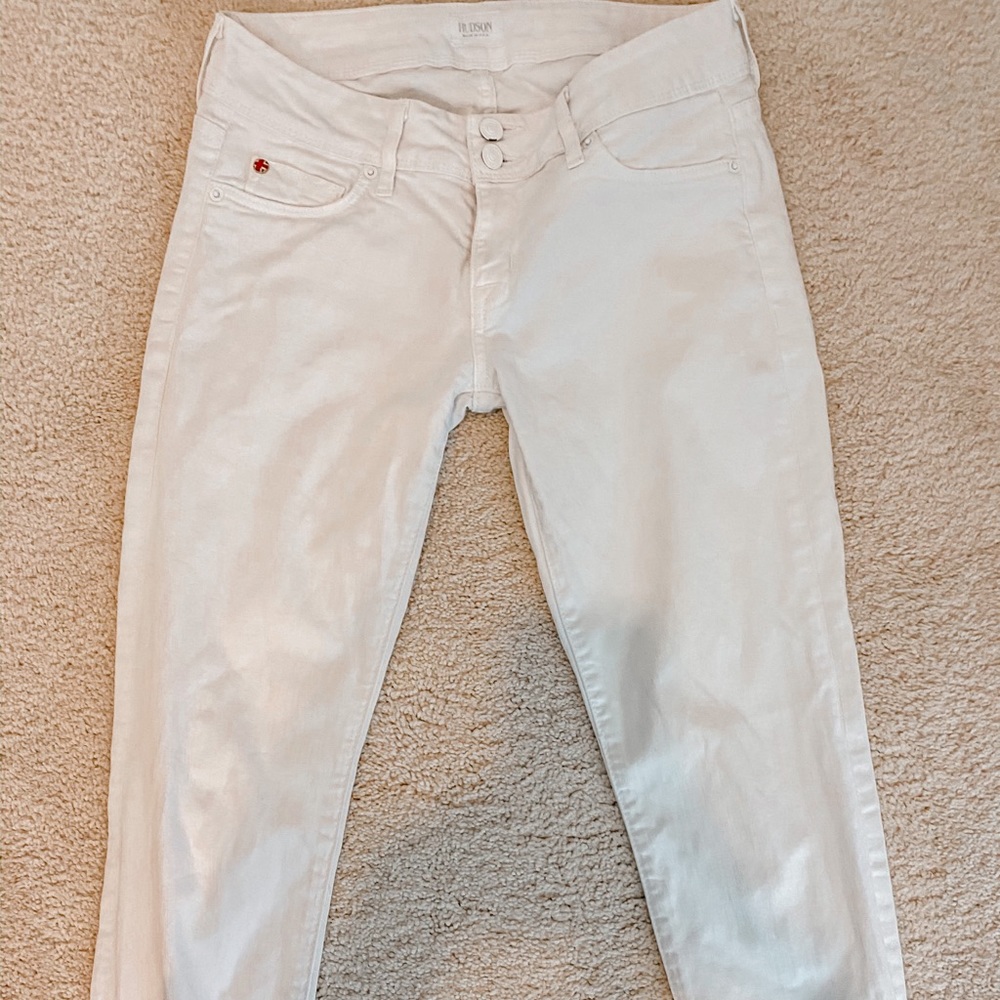 Hudson White Jeans